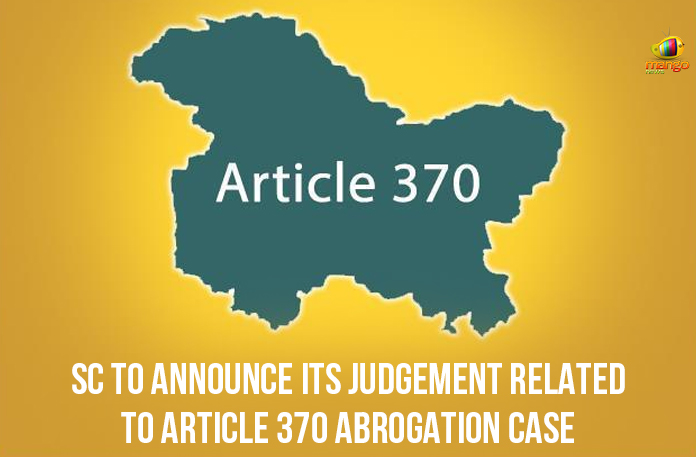 sc judgement on article 370