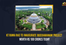 KT Rama Rao To Inaugurate Buddhavanam Project Worth Rs 100 Crores Today, KTR To Starts Buddhavanam Project Worth Rs 100 Crores Today, Minister KT Rama Rao To Inaugurated Buddhavanam Project Worth Rs 100 Crores Today, Minister KTR To Opens Buddhavanam Project Worth Rs 100 Crores Today, Telangana Minister KTR To Launches Buddhavanam Project Worth Rs 100 Crores Today, Buddhavanam Project, KT Rama Rao is all set to inaugurate the Buddhavanam project developed in an area vast over 274 acres at Nagarjunasagar, Buddhavanam project at Nagarjunasagar, Nagarjunasagar Buddhavanam project, Buddhavanam project News, Buddhavanam project Latest News, Buddhavanam project Latest Updates, Buddhavanam project Live Updates, Minister KTR Issues Legal Notice MP Bandi Sanjay Kumar, Working President of the Telangana Rashtra Samithi, Telangana Rashtra Samithi Working President, TRS Working President KTR, Telangana Minister KTR, KT Rama Rao, Minister KTR, Minister of Municipal Administration and Urban Development of Telangana, KT Rama Rao Minister of Municipal Administration and Urban Development of Telangana, KT Rama Rao Information Technology Minister, KT Rama Rao MA&UD Minister of Telangana, Mango News,