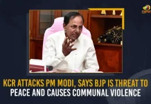 KCR Attacks PM Modi Says BJP Is Threat To Peace And Causes Communal Violence, KCR Says BJP Is Threat To Peace And Causes Communal Violence, BJP Is Threat To Peace And Causes Communal Violence, Telangana CM KCR Attacks PM Modi, CM KCR Attacks PM Modi, KCR Attacks PM Modi, KCR took a dig at the Central Government, BJP Is Threat To Peace, BJP Causes Communal Violence, Bharatiya Janata Party, Azadi Ka Amrit Mahotsav, KCR Attacks PM Modi News, KCR Attacks PM Modi Latest News, KCR Attacks PM Modi Latest Updates, KCR Attacks PM Modi Live Updates, Mango News,