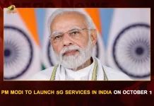 Delhi PM Narendra Modi To Launch 5G Services In India On October 1 At IMC Event, 5G Services In India Will Launch This Week, PM Modi to Launch 5G Services, PM Modi to Launch 5G Services On OCT1st, PM Modi Set To Launch 5G Services, Mango News, Mango News Telugu, PM Narendra Modi To Launch 5G Services, India 5G Services, India 5G Network Launch , 5G Technology In India, PM Narendra Modi Launch 5G Services, India 5G Launching Services, India 5G Network