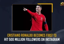 Cristiano Ronaldo Becomes First To Hit 500 Million Followers On Instagram,Cristiano Ronaldo Hit 500 Million Followers,500 Million Followers Instagram,Cristiano Ronaldo,Mango News,Mango News Telugu,Cristiano Ronaldo Latest News and Updates,Cristiano Ronaldo Instagram,Cristiano Ronaldo Instagram 500 Million Followers,500 Million Followers For Cristiano,Cristiano Ronaldo,Cristiano Ronaldo Football Legend,Cristiano Ronaldo Net Worth,Cristiano Ronaldo Net Worth $1 Billion,Cristiano Ronaldo Portugal,Cristiano Ronaldo Portugeese Football Player