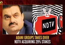 Adani Groups Takes Over NDTV Acquiring 29% Stakes,NDTV Prannoy Roy Quit,Radhika NDTV Quit,Adani Group Takeover NDTV,NDTV Latest News and Updates,Mango News,Mango News Telugu,Adani Group,Adani NDTV,New Delhi Television Ltd,NDTV News and Live Updates,NDTV 24x7 Live TV,NDTV News,NDTV Latest News,Adani Power,Gautam Adani,Chairperson of Adani Group