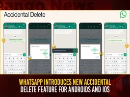 Whatsapp Introduces New Accidental Delete Feature For Androids And Ios,Whatsapp Introduces Accidental Delete Feature,Whatsapp Accidental Delete Feature,Accidental Delete Whatsapp,Mango News,Whatsapp Introduces Accidental Delete,Accidental Delete Feature,Accidental Delete Feature Whatsapp,Whatsapp Accidental Delete Latest News And Updates,Whatsapp Status Automatically Deleted Before 24 Hours,Whatsapp Web,Whatsapp Install,Whatsapp Download,Whatsapp Update Download