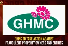 GHMC To Take Action Against Fraudulent Property Owners And Entries,GHMC Officials,GHMC 25 Function Halls,GHMC Function Halls,GHMC Function Halls Hyderabad,Mango News,Mango News Telugu,GHMC Latest News And Updates,GHMC News And Live Updates,GHMC Property Tax,GHMC Property Tax news,GHMC Commissioner,Greater Hyderabad Municipal Corporation,Greater Hyderabad Municipal Corporation News