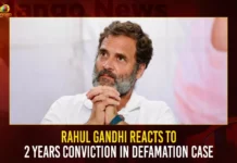 Rahul Gandhi Reacts To 2 Years Conviction In Defamation Case,Rahul Gandhi Reacts To Conviction,2 Years Conviction In Defamation Case,Mango News,Rahul Gandhi case Live,Rahul Gandhi Invokes Mahatma Gandhi After Conviction,Congress MP Rahul Gandhi Defamation Case Over PM Modi,Surat District Court Latest News,MP Rahul Gandhi Defamation Case Live News,Rahul Gandhi sentenced to 2 years in Jail,Rahul Gandhi Gets 2 Year Jail Sentence,Satya Mera Bhagwan Rahul After Court Hands Him,Rahul Gandhi's First Reaction After Conviction,Rahul Gandhi Defamation Case Live Updates