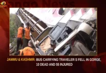 Jammu & Kashmir Bus Carrying Travelers Fell In Gorge 10 Dead And 55 Injured,Jammu & Kashmir,Bus Carrying Travelers Fell In Gorge,Travelers 10 Dead And 55 Injured,Mango News,Jammu & Kashmir Latest News,Jammu & Kashmir Latest Updates,10 Dead As Bus Taking Pilgrims,Jammu Bus Accident,Overloaded Bus Traveling From Amritsar,Jammu & Kashmir Live Updates,Jammu Bus Accident News Today,Jammu Bus Accident Latest News,Jammu Bus Accident Latest Updates