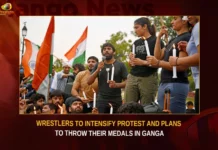 Wrestlers To Intensify Protest And Plans To Throw Their Medals In Ganga,Wrestlers To Intensify Protest,Wrestlers Plans To Throw Their Medals,Wrestlers To Throw Their Medals In Ganga,Mango News,Indian Olympic wrestlers,Wrestlers Vs WFI Chief Protest,Wrestlers protest in Delhi,Wrestlers Manhandled,Wrestlers Protest Latest news,Wrestlers Protest Latest Updates,Protesting Wrestlers To Throw Medals,Wrestlers Protest Live News,2023 Indian wrestlers protest,Wrestlers protest live updates,Minister KTR Latest News,Minister KTR Latest Updates
