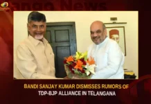 Bandi Sanjay Kumar Dismisses Rumors Of TDP-BJP Alliance In Telangana,Bandi Sanjay Kumar Dismisses Rumors,Rumors Of TDP-BJP Alliance In Telangana,TDP-BJP Alliance In Telangana,Bandi Sanjay Dismisses Rumors Of TDP-BJP,Mango News,Bandi Sanjay dismisses speculations,Bandi Sanjay refutes buzz on alliance,Alliance with TDP mere speculation,Bandi Sanjay,Bandi Sanjay Latest News,Bandi Sanjay Latest Updates,Bandi Sanjay Live News,Bandi Sanjay Live Updates,TDP-BJP Alliance,TDP-BJP Alliance Latest News,TDP-BJP Alliance Latest Updates,Telangana Latest News and Updates